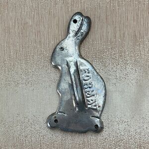 Vintage Tin Formay Rabbit Cookie Cutter